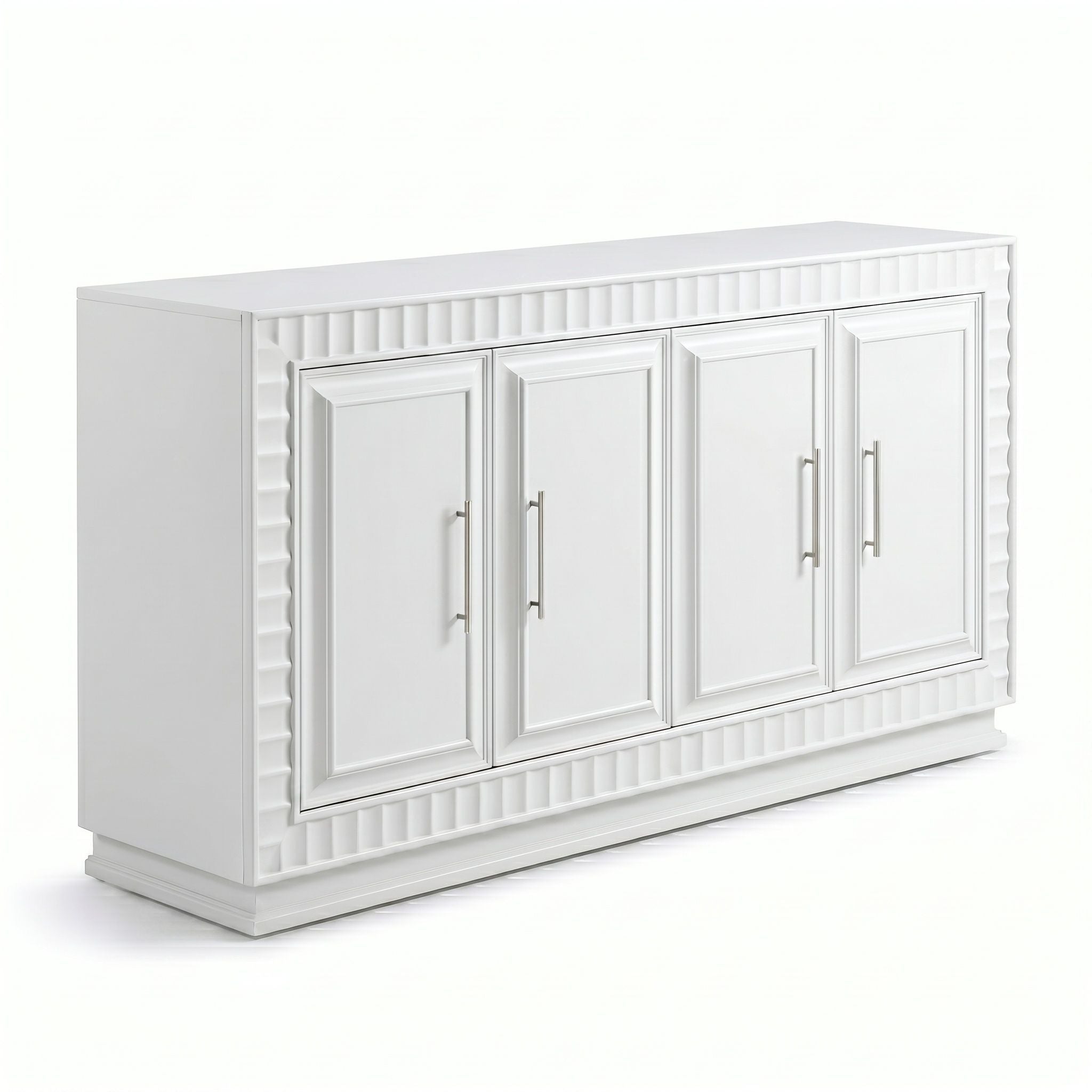 Klein - Four Door Cabinet - White