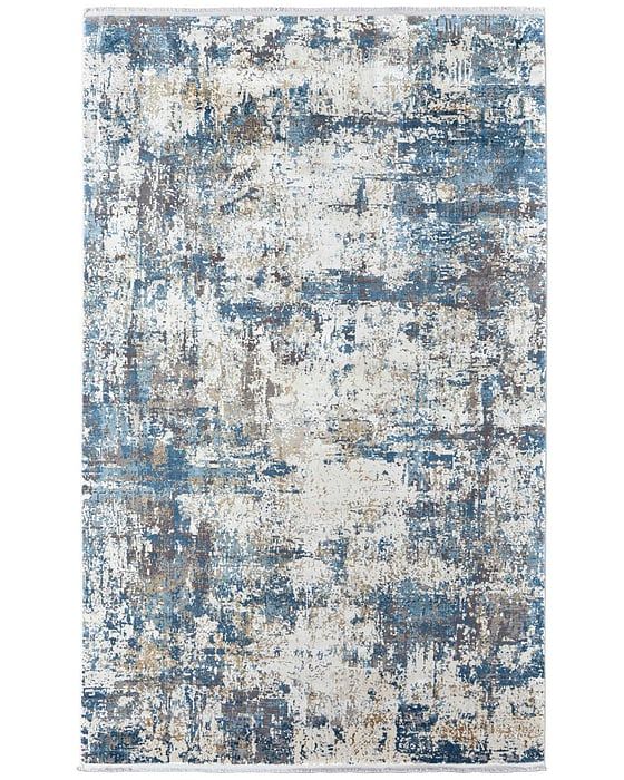 CADIZ Collection - 3891F Blue/Ivory