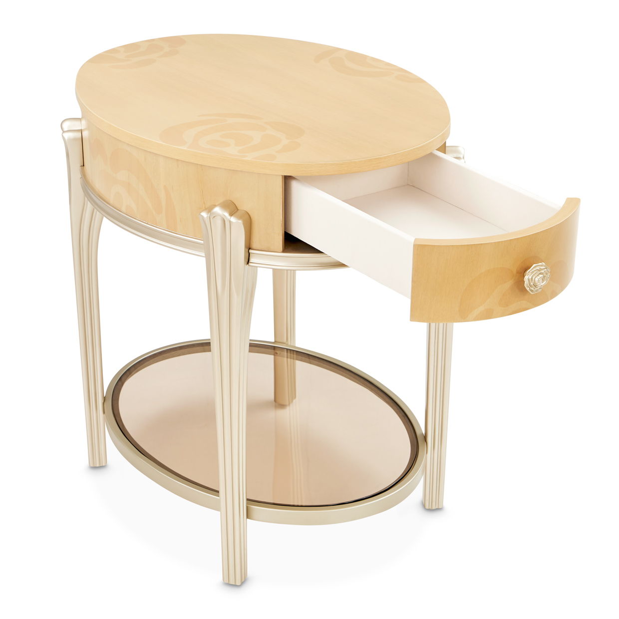 Camellia Field - Living Room Table With Drawer