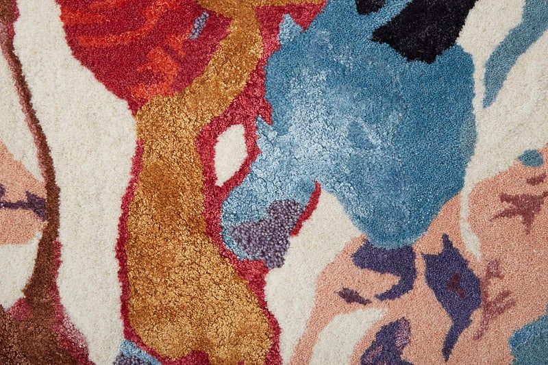 DAFNEY Collection - 8863F Red/Multi