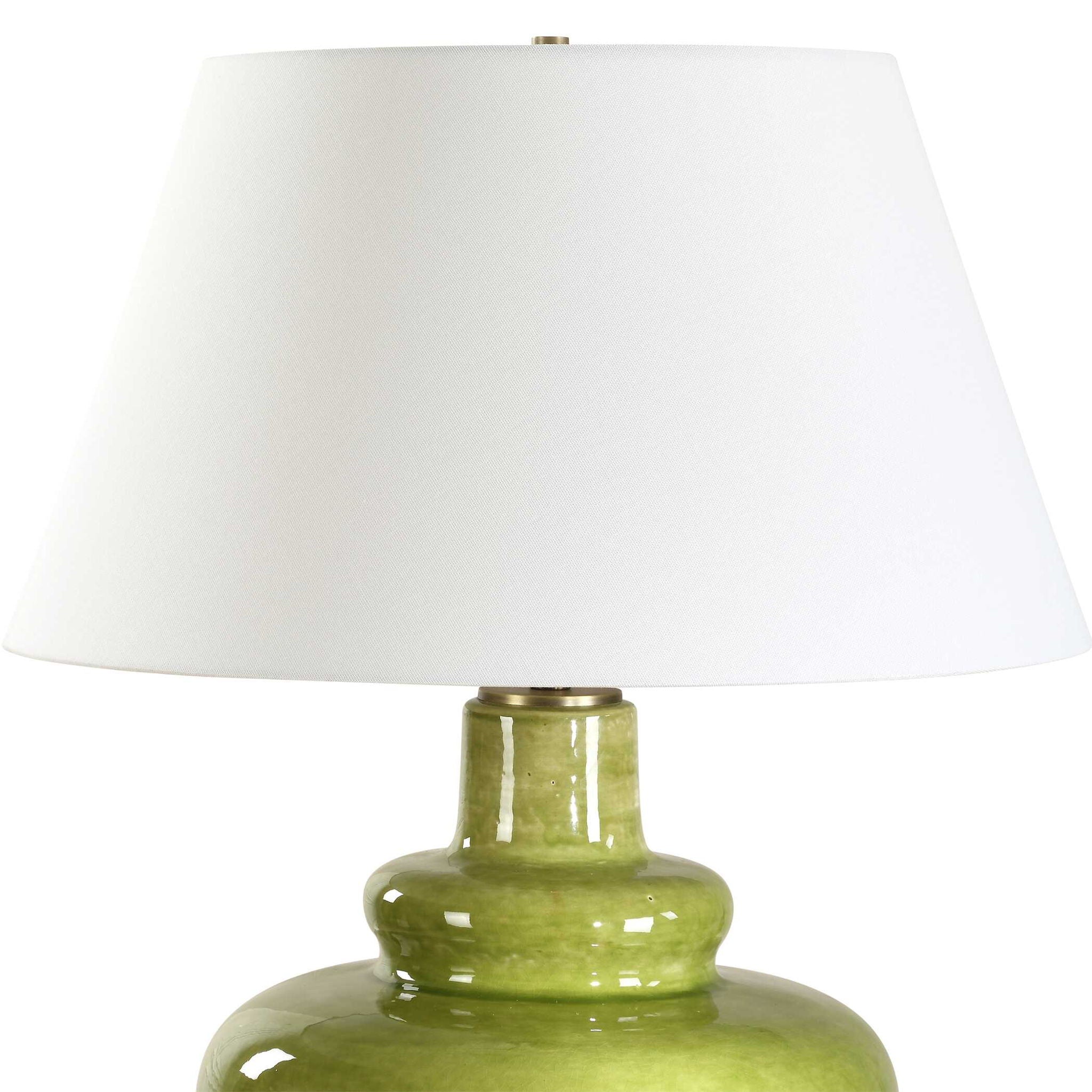 Penny - Table Lamp - Moss Green