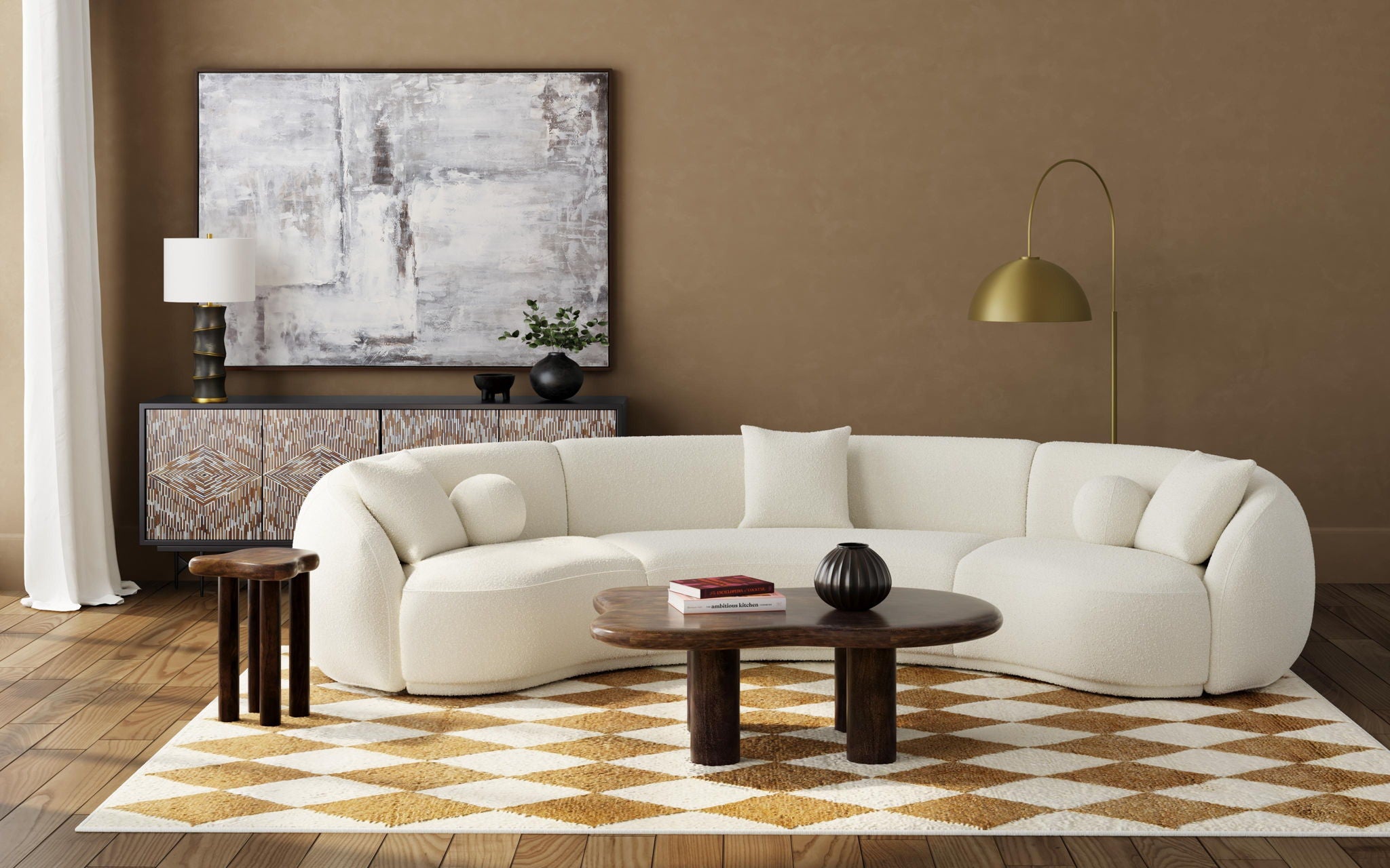 Camden - Coffee Table - Royal Brown Mango