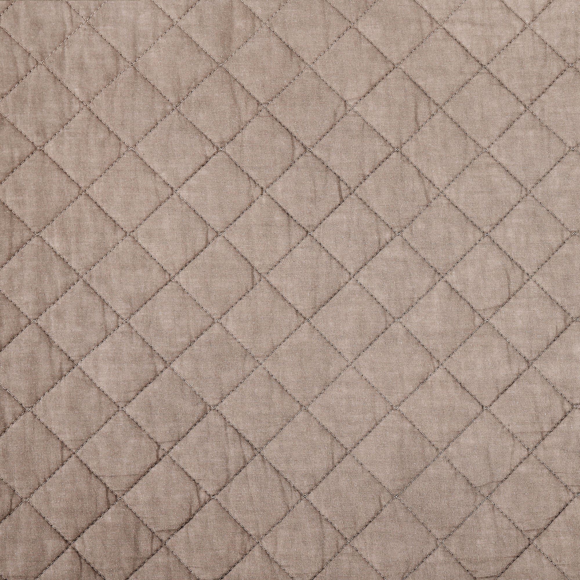Cotton Comfort - Full/Queen Quilt Set (Set of 3) - Mocha