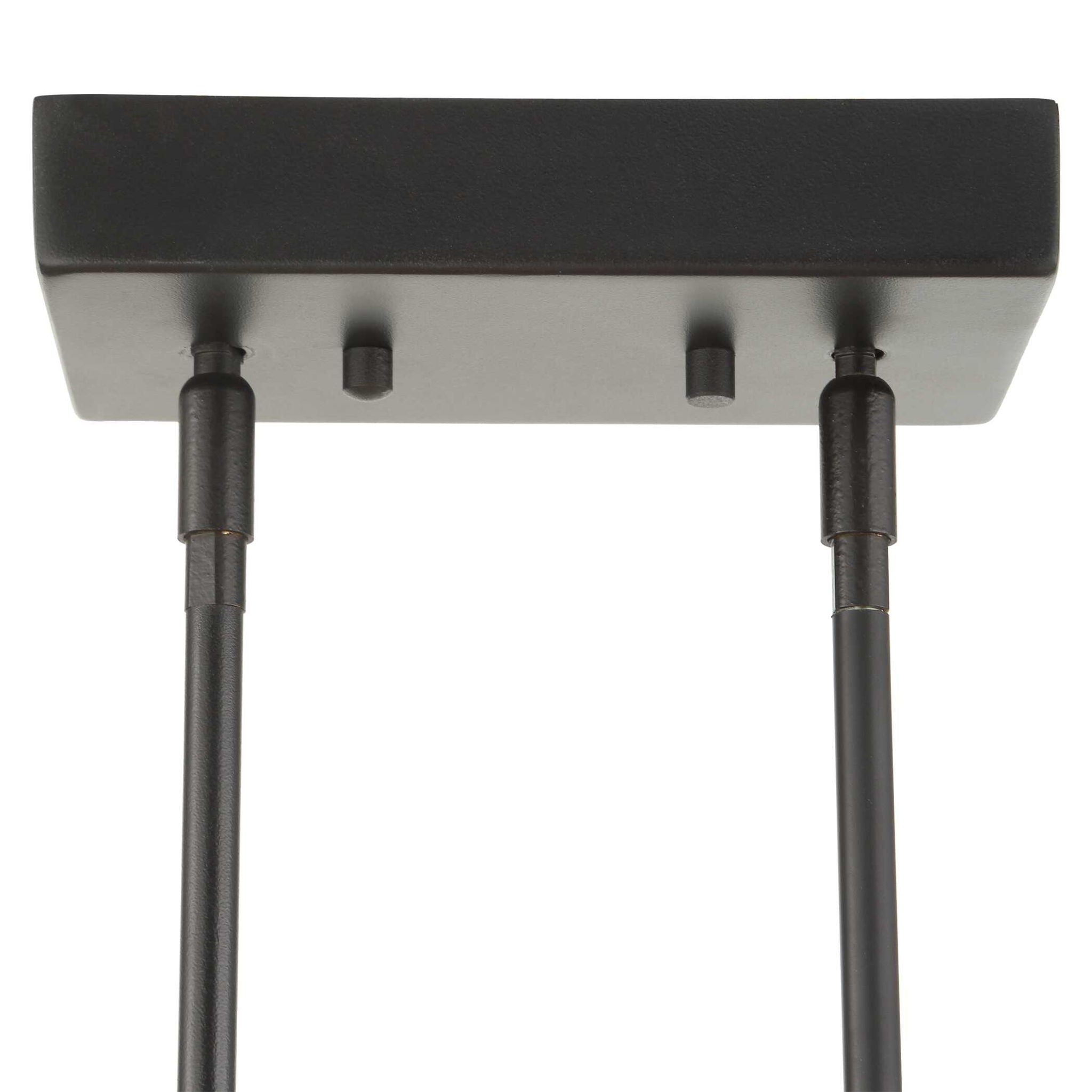 Kyoto - 4 Light Linear LED Chandelier - Black