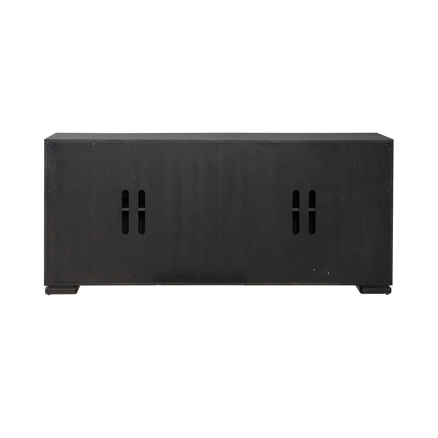 Barlowe - 4 Door Accent Cabinet - Cappuccino