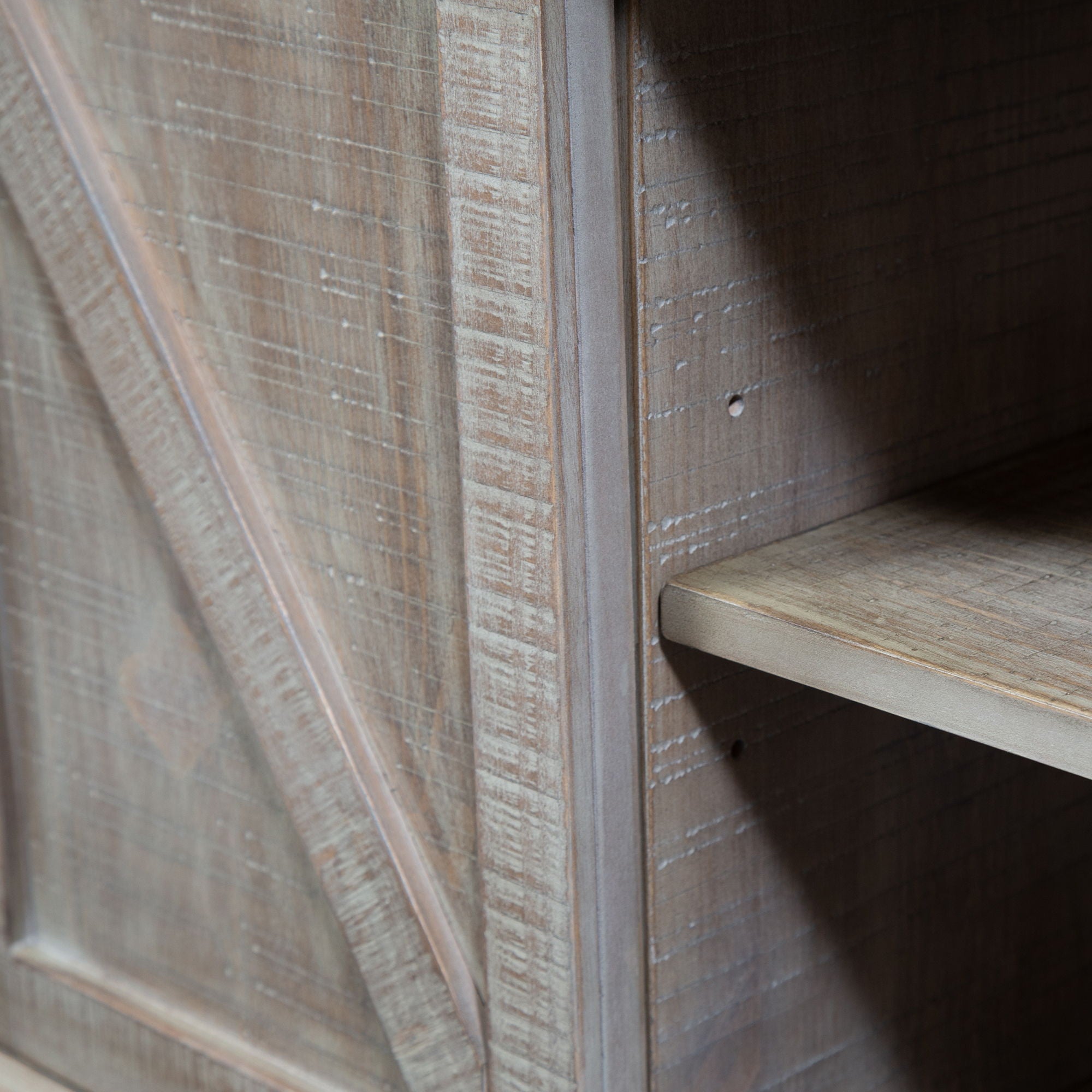 Parkland Falls - Sofa Table - Weathered Taupe