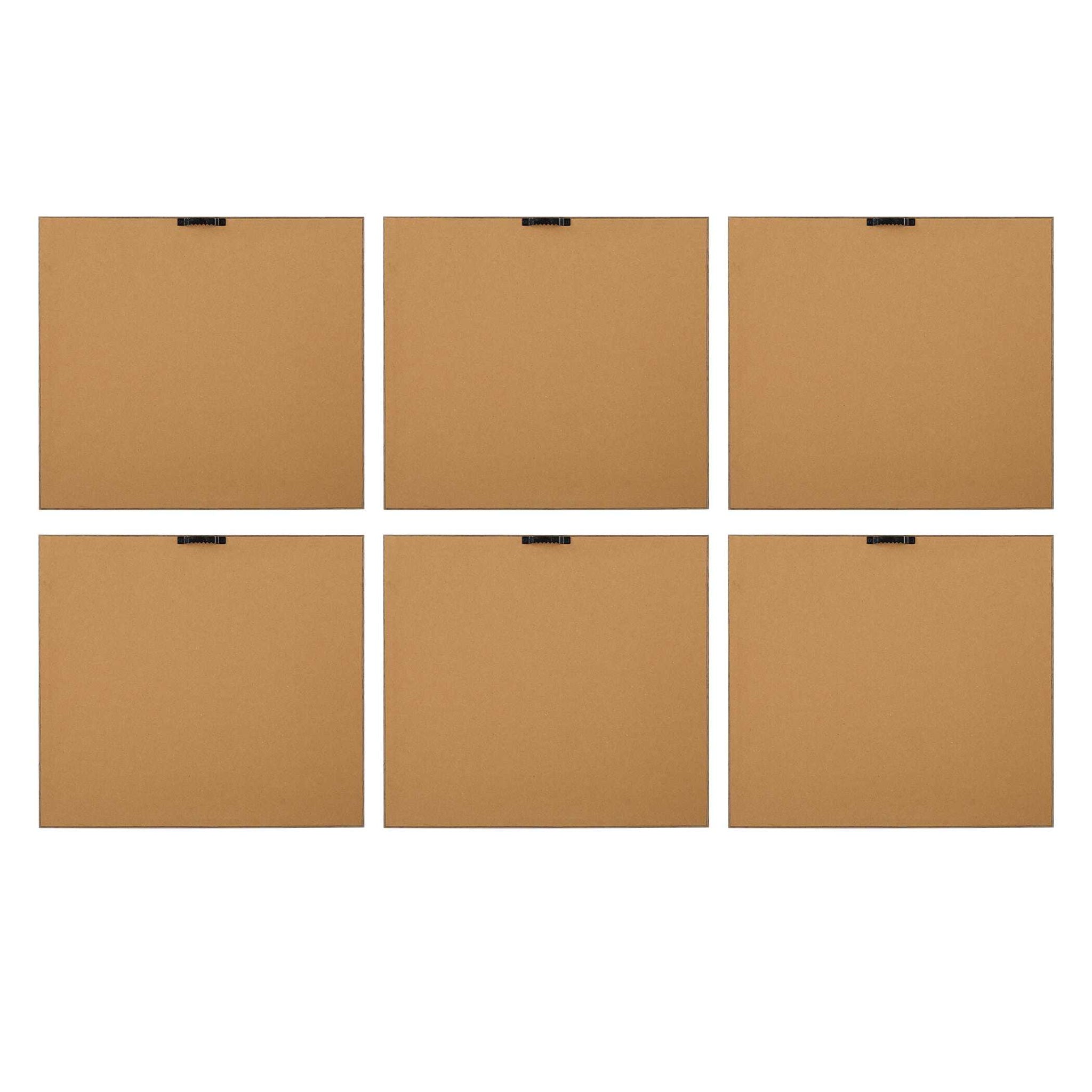 Resting Bunny - Framed Prints (Set of 9) - Dark Brown