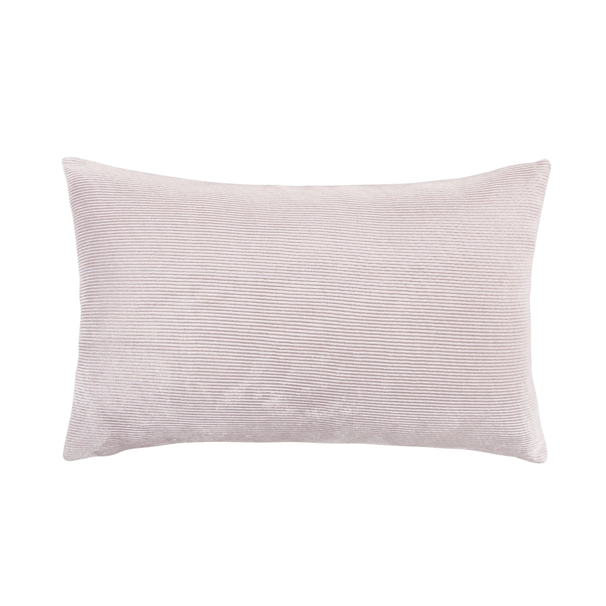 Amelia - Velvet Lumbar Pillow - Pink