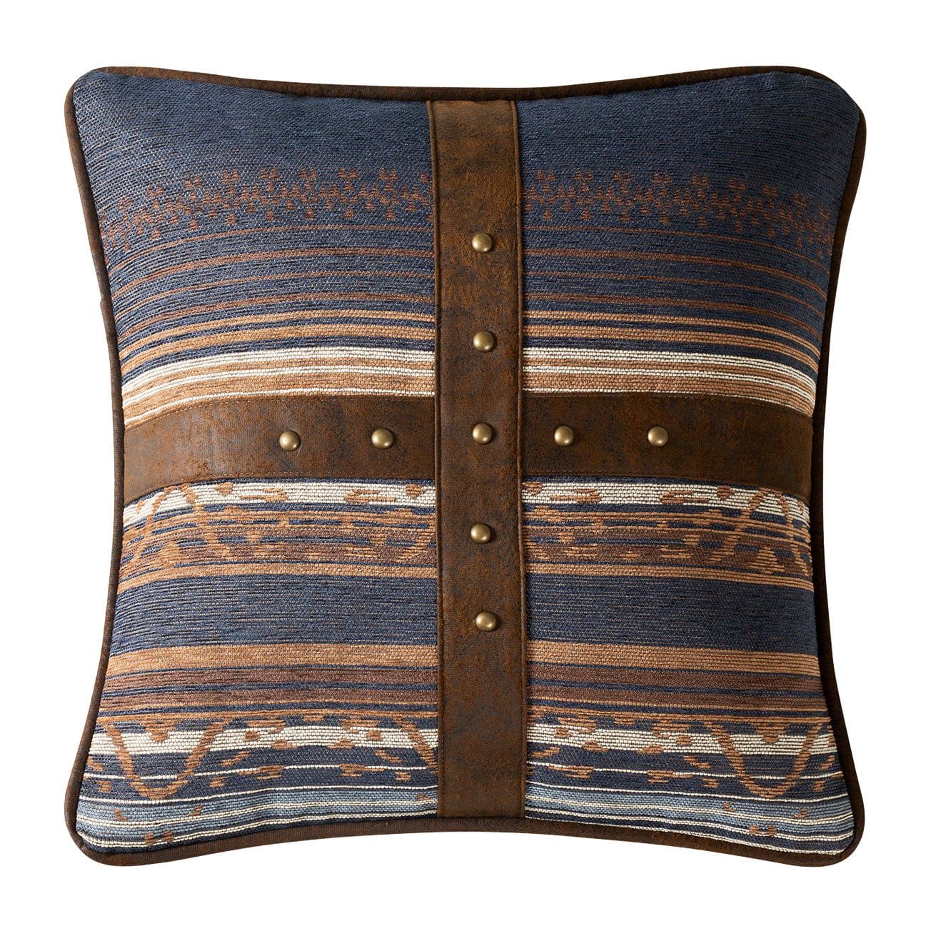 Estes - Chenille Pillow - Blue