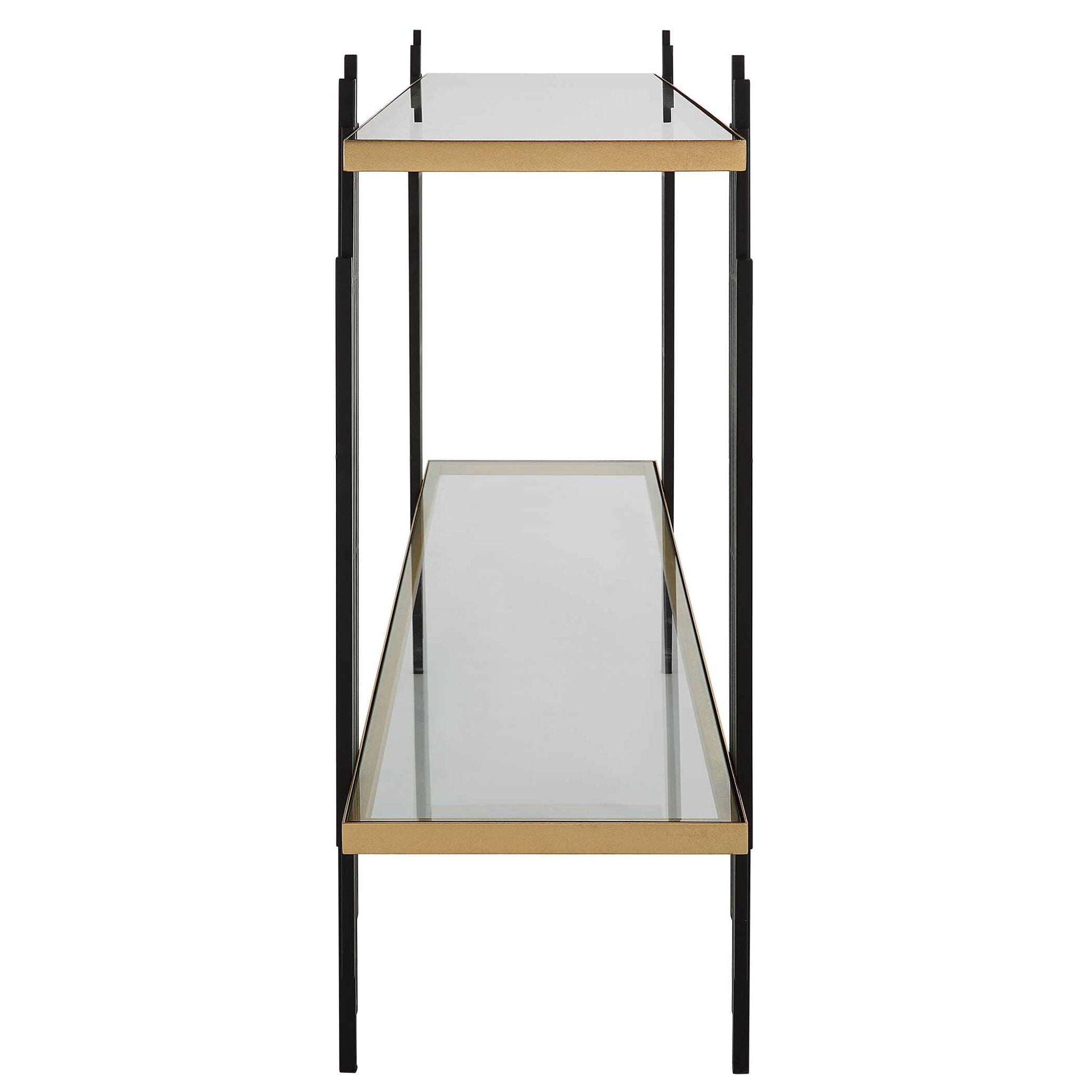Empire - Cityscape Console Table - Gold