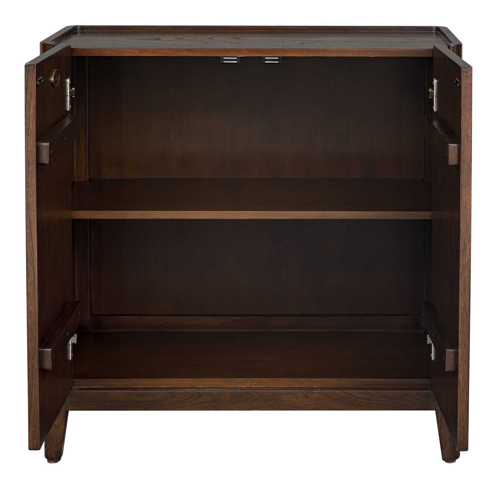 On The Block - 2 Door Cabinet - Walnut