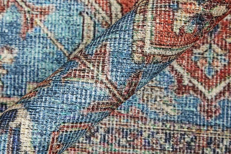 PERCY Collection - 39AHF Blue/Rust