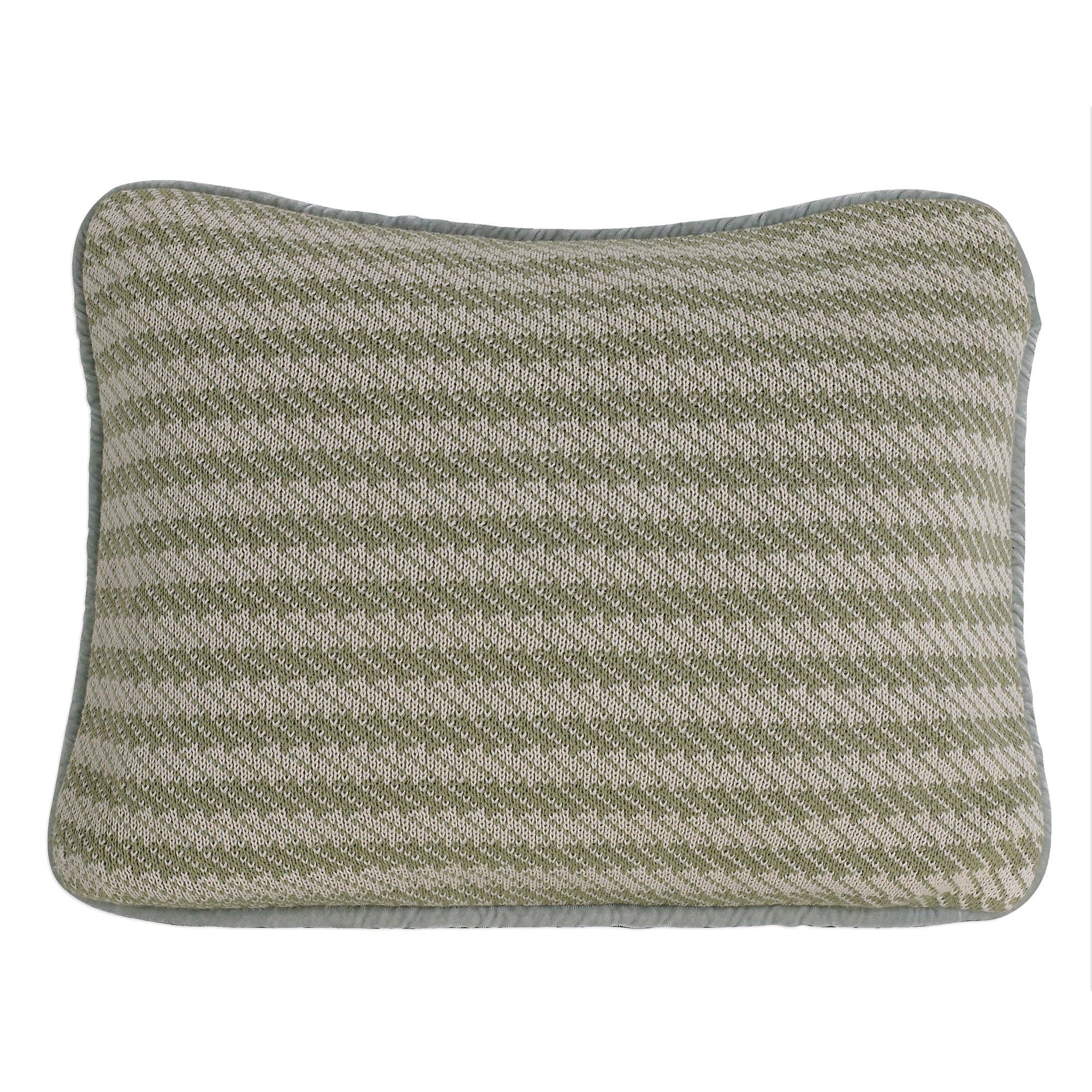Arlington - Knitted Pillow - Green