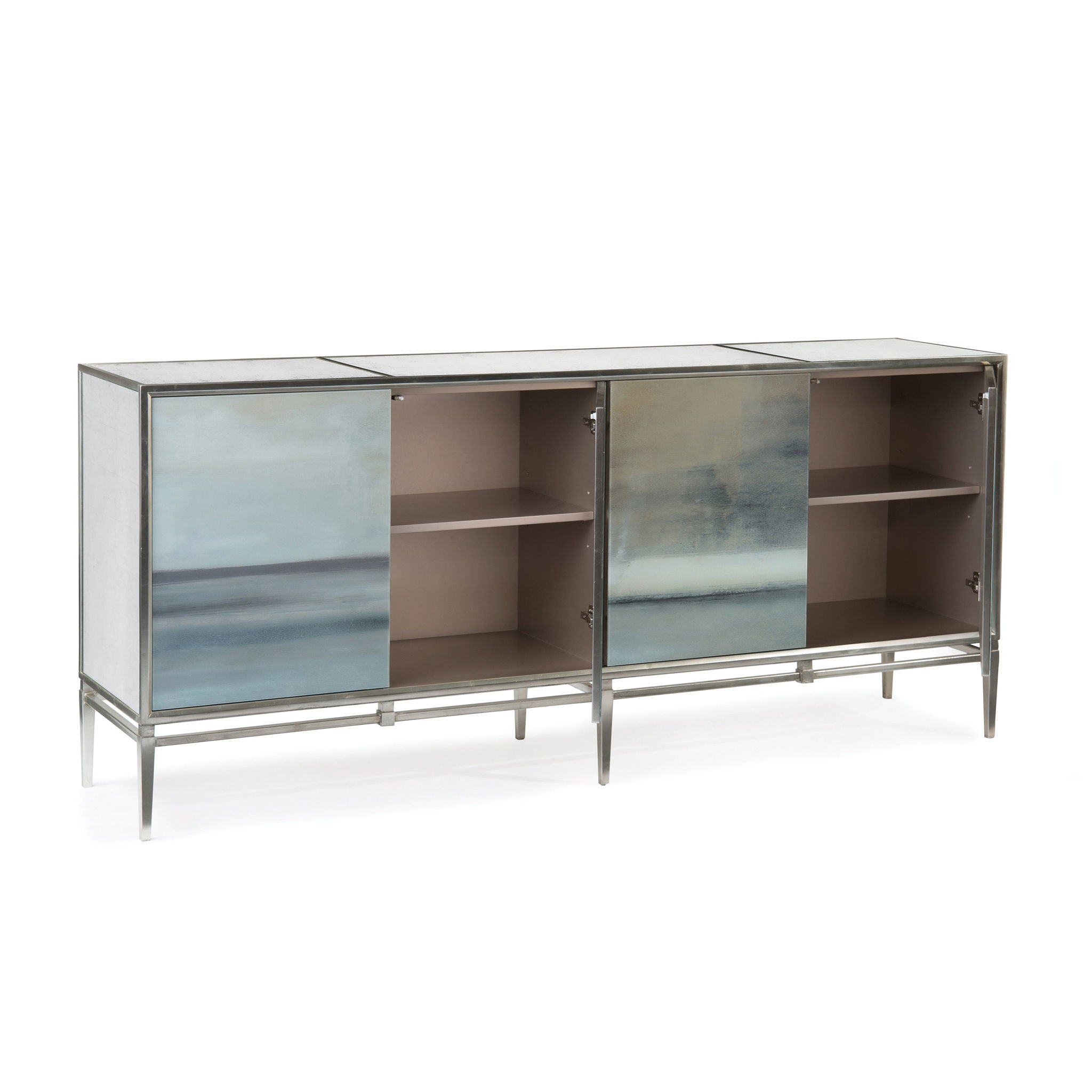 Carol Benson-Cobb's Slated Four-Door Credenza