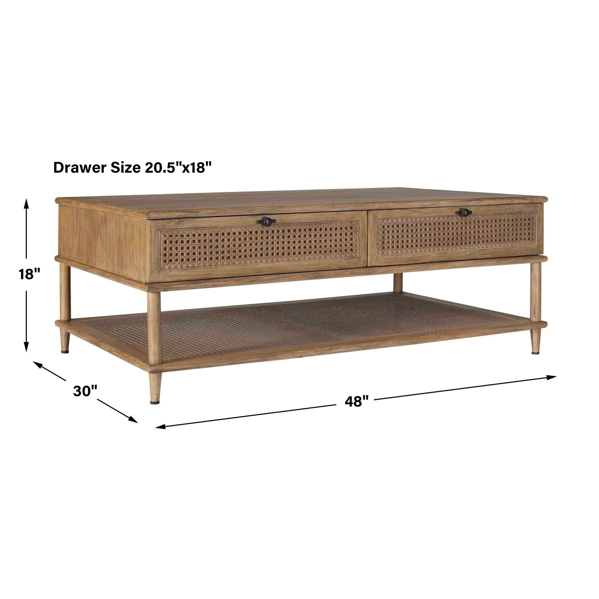 Coast - Mid-Century Coffee Table - Woodtone