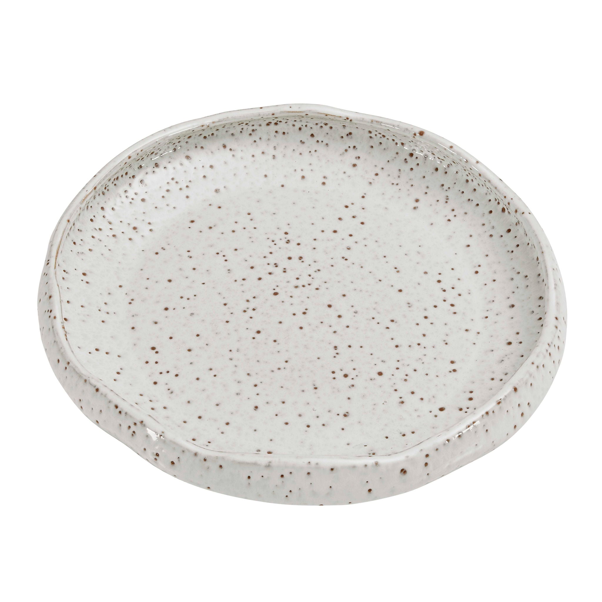 Stardust Ripple - Indoor-Outdoor Bowl - White