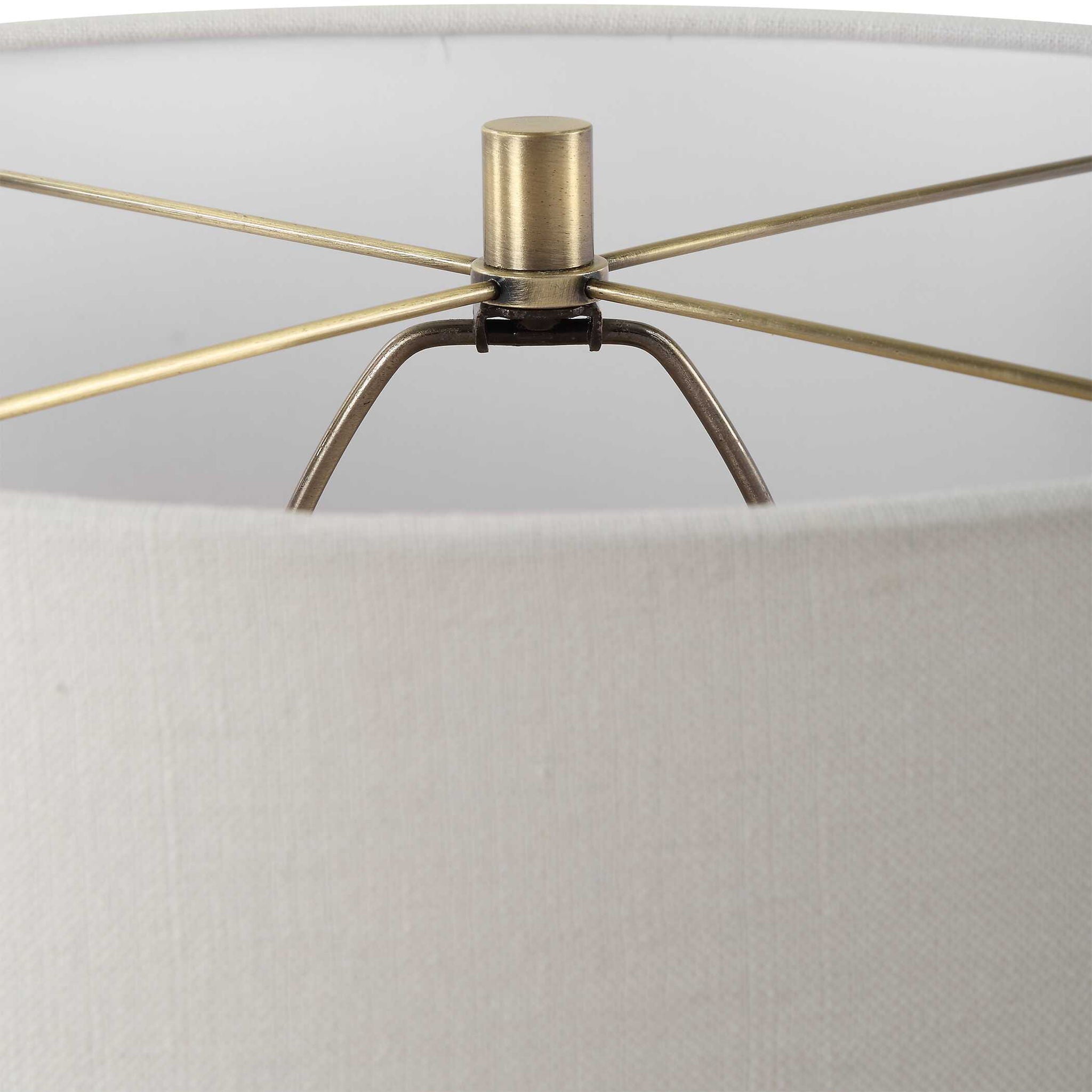 Strata - Tan Glaze Table Lamp
