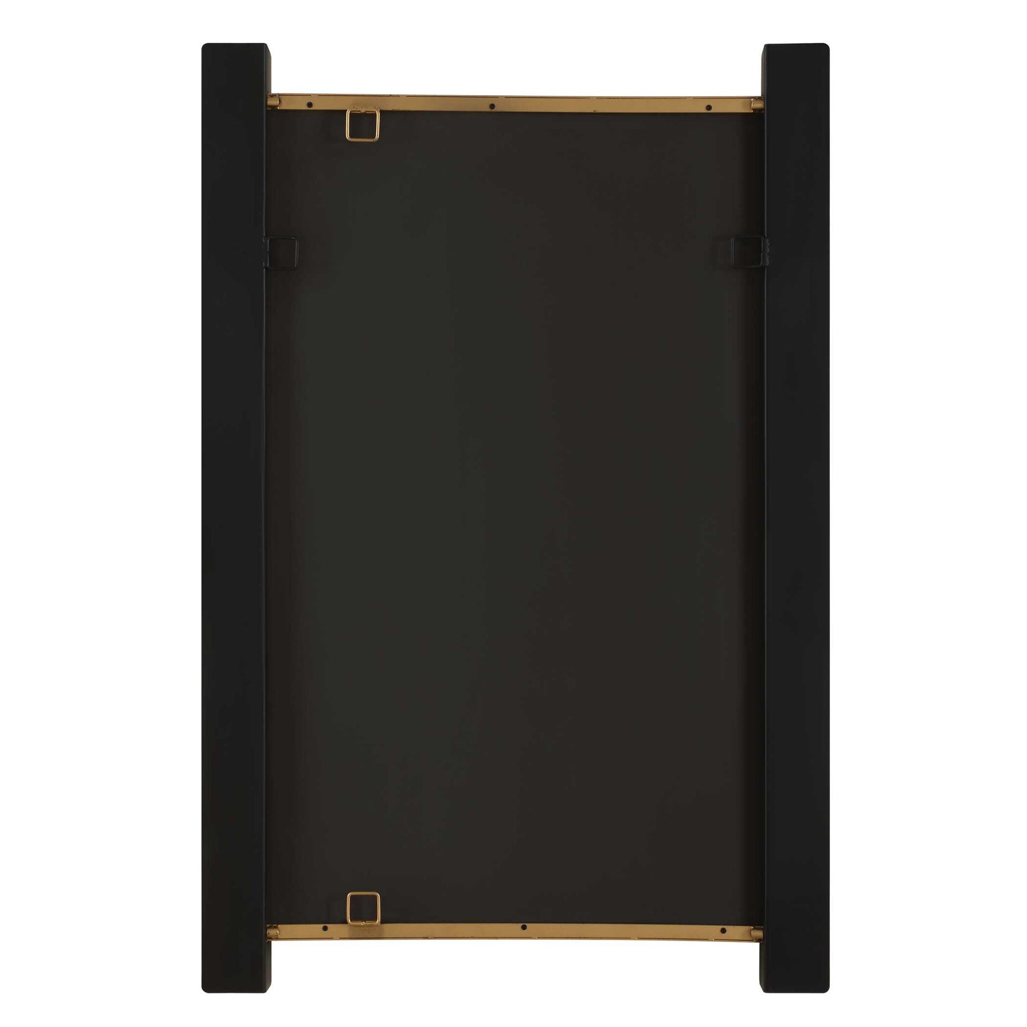 Cunene - Industrial Wall Mirror - Black
