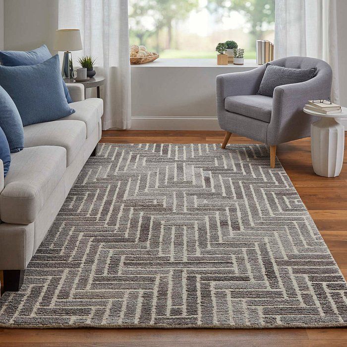 ASHER Collection - 8768F Taupe/Natural