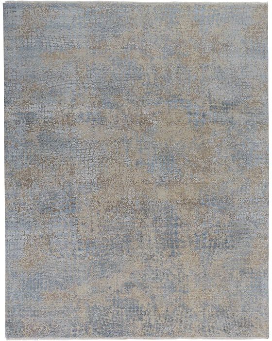 HANNAH Collection - 6951F Ivory/Blue
