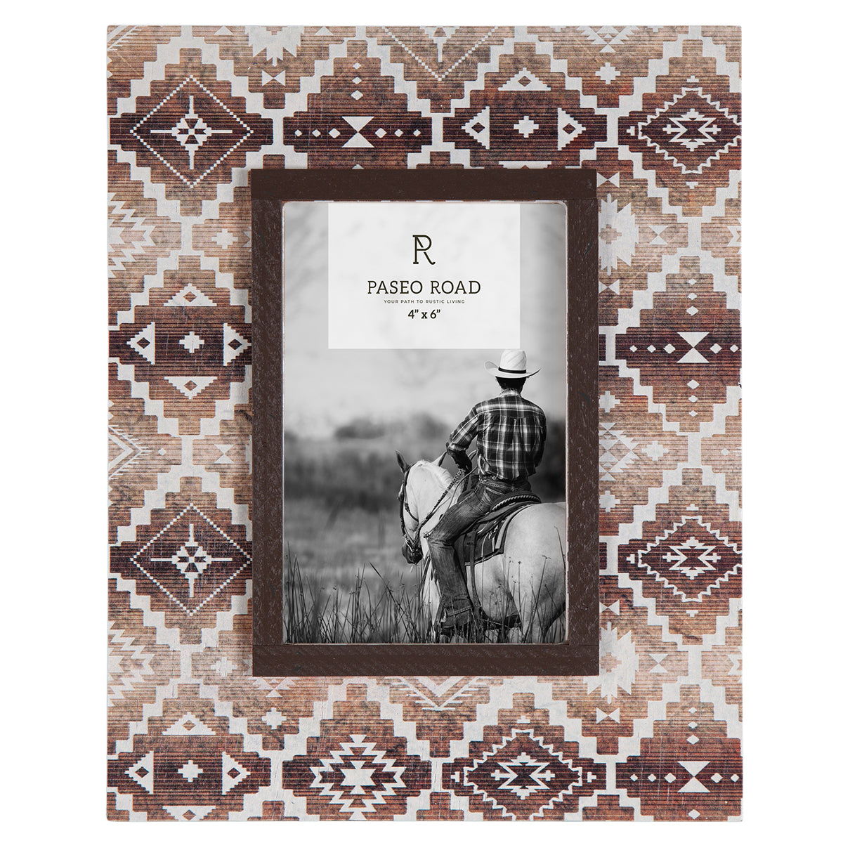 Chalet - 4" x 6" Picture Frame 4 Per Carton - Brown / White
