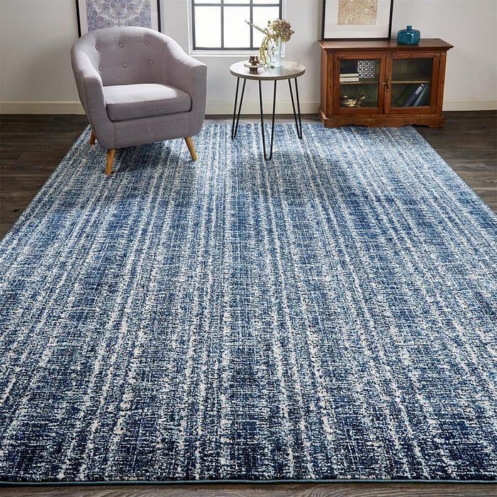 REMMY Collection - 3425F Beige/Dark Blue