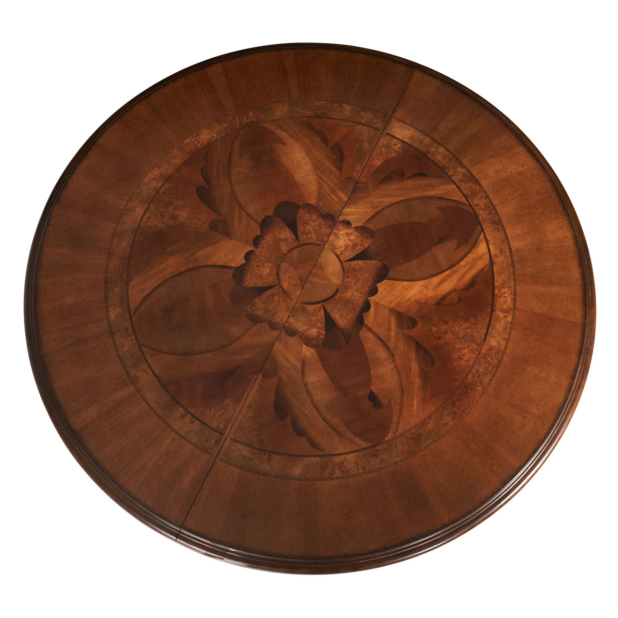 Villa Valencia Round Dining Table - Classic Chestnut
