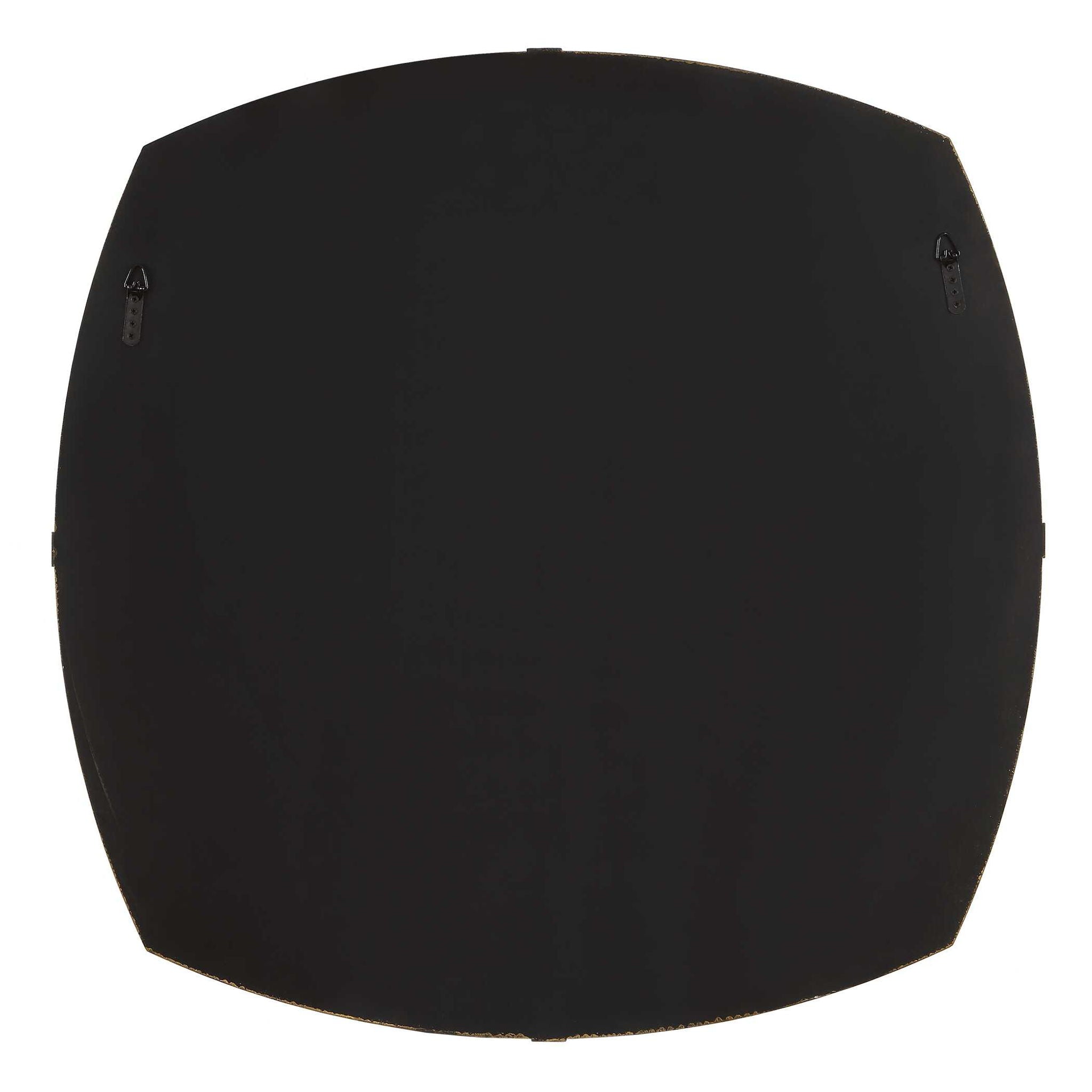 Estella - Round Mirror - Gold / White