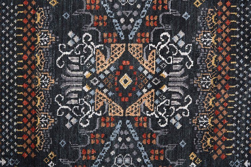 HARMON Collection - 6898F Charcoal/Multi