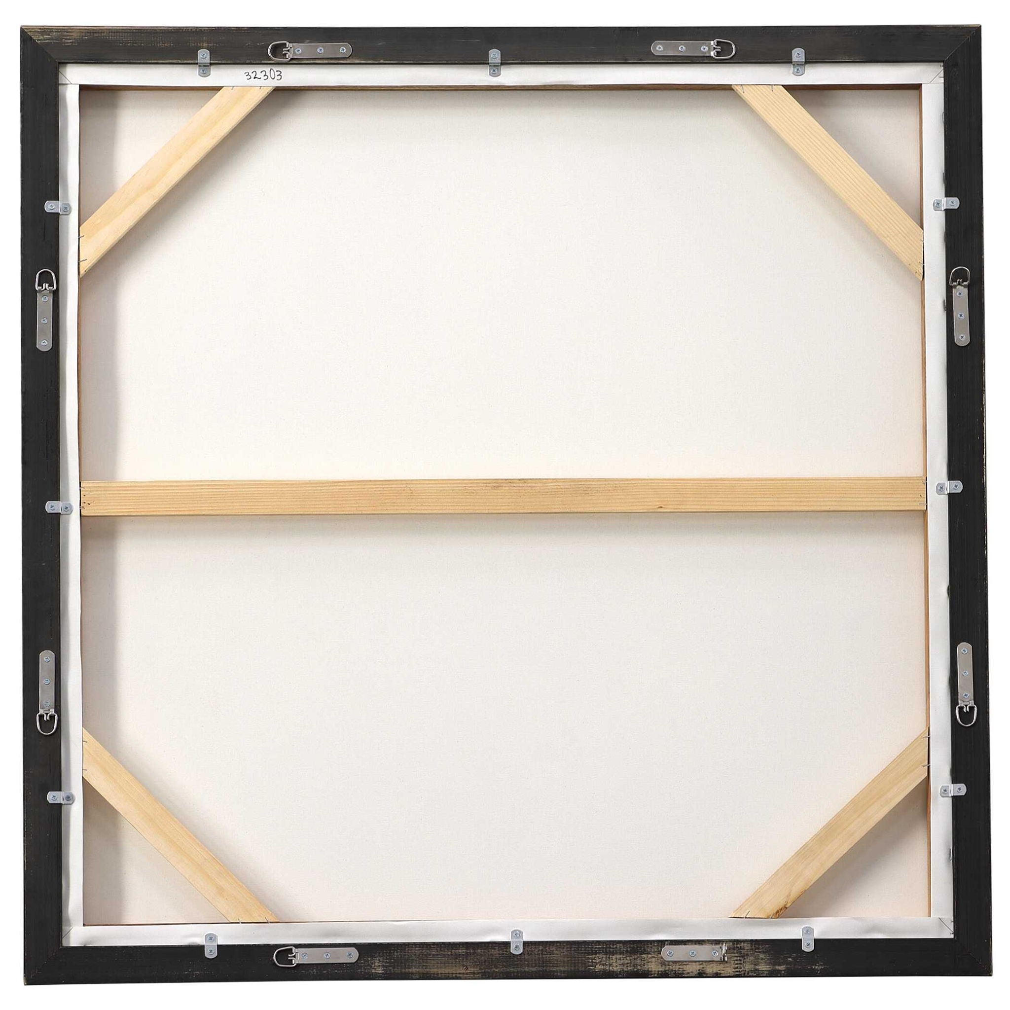 Party Time - Framed Abstract Art - Beige