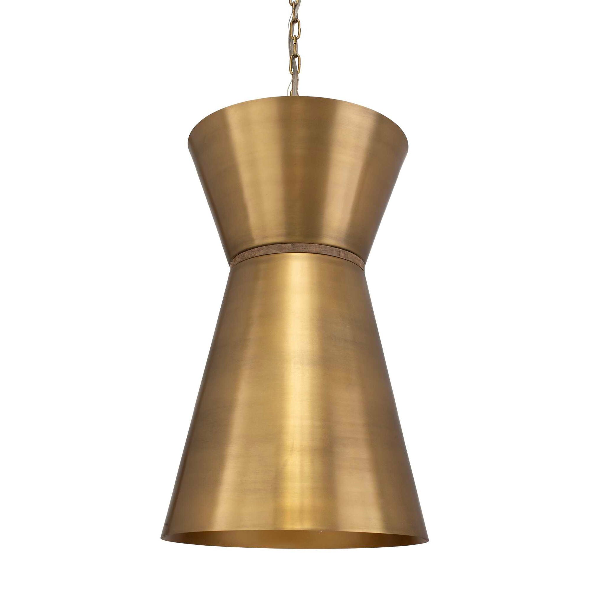 Crocker - 1 Light Mini Pendant - Brass