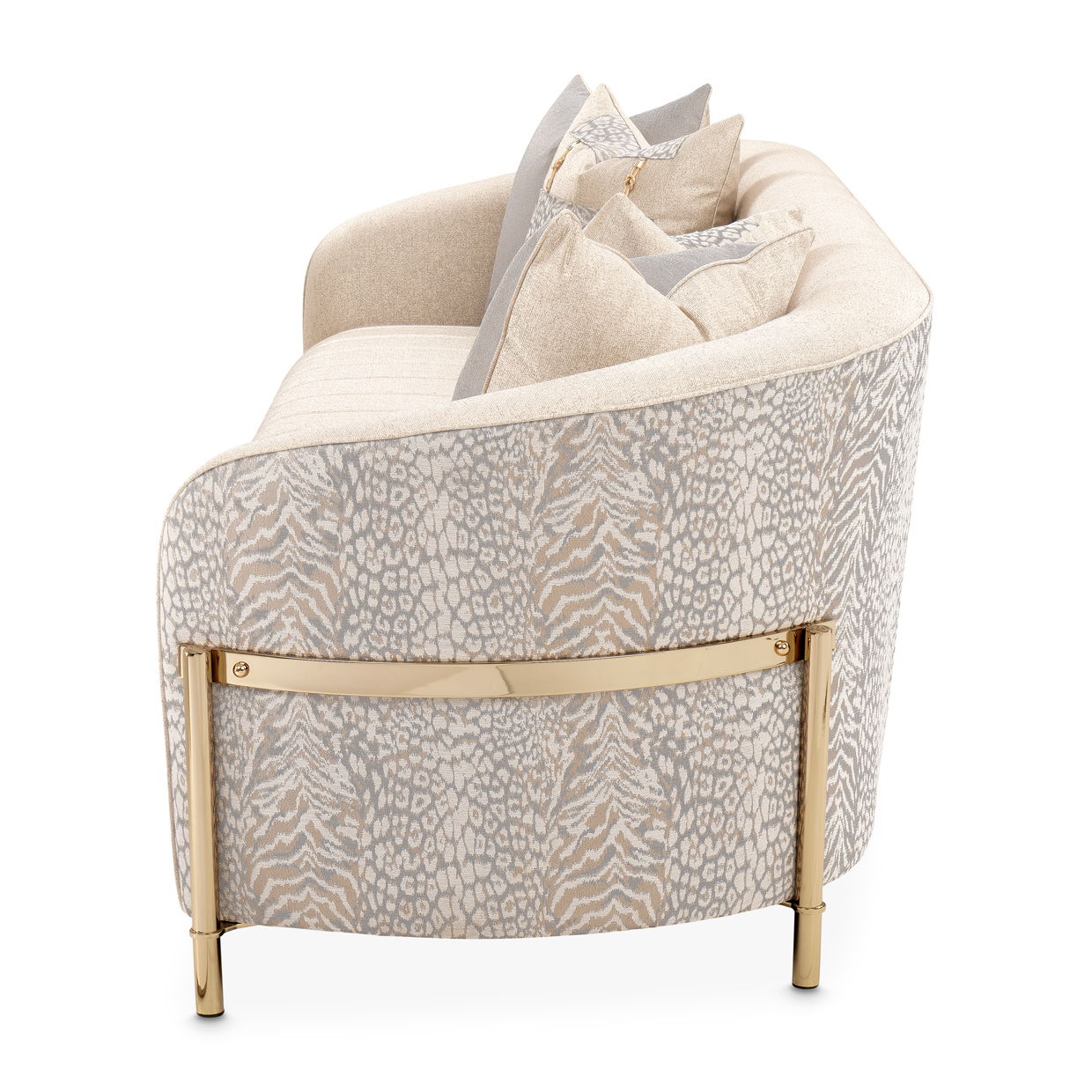 Lisbon - Sofa - Opal / Gold
