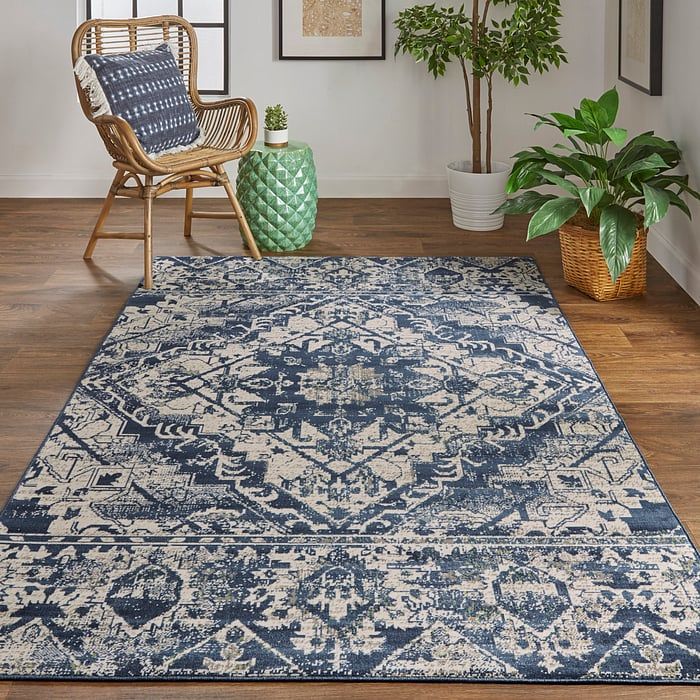 FOSTER Collection - 3760F Blue/Beige