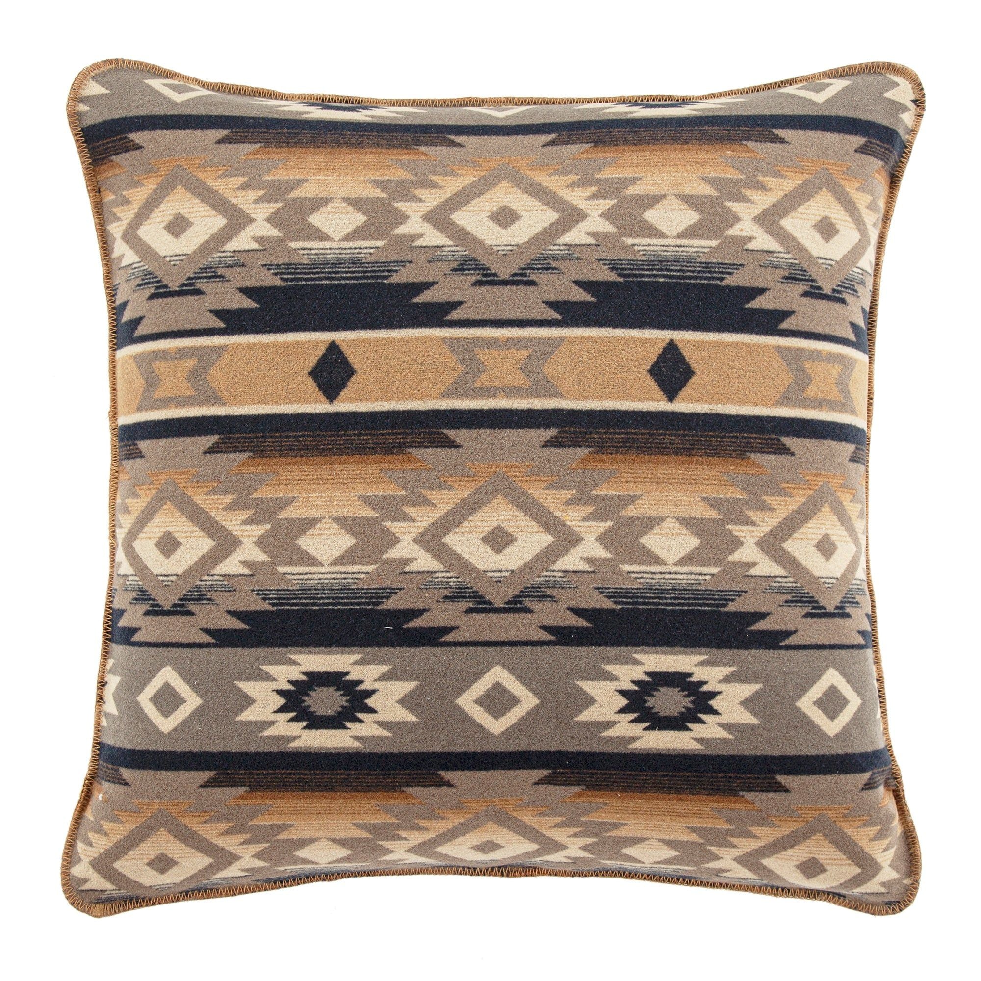 Taos - Wool Blend Euro Sham - Multi Color