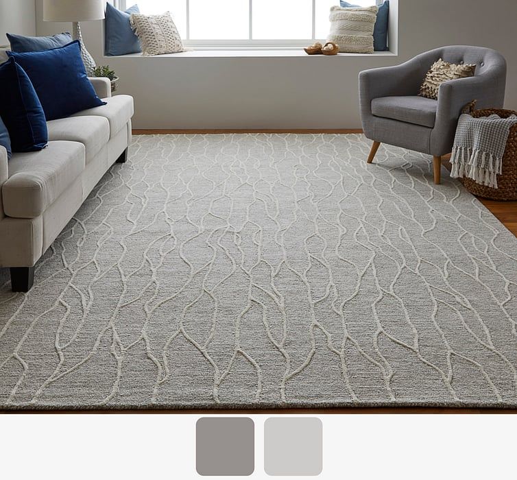 ENZO Collection - 8734F Ivory/Gray