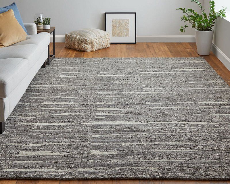 NAVARO Collection - 8914F Charcoal/Ivory