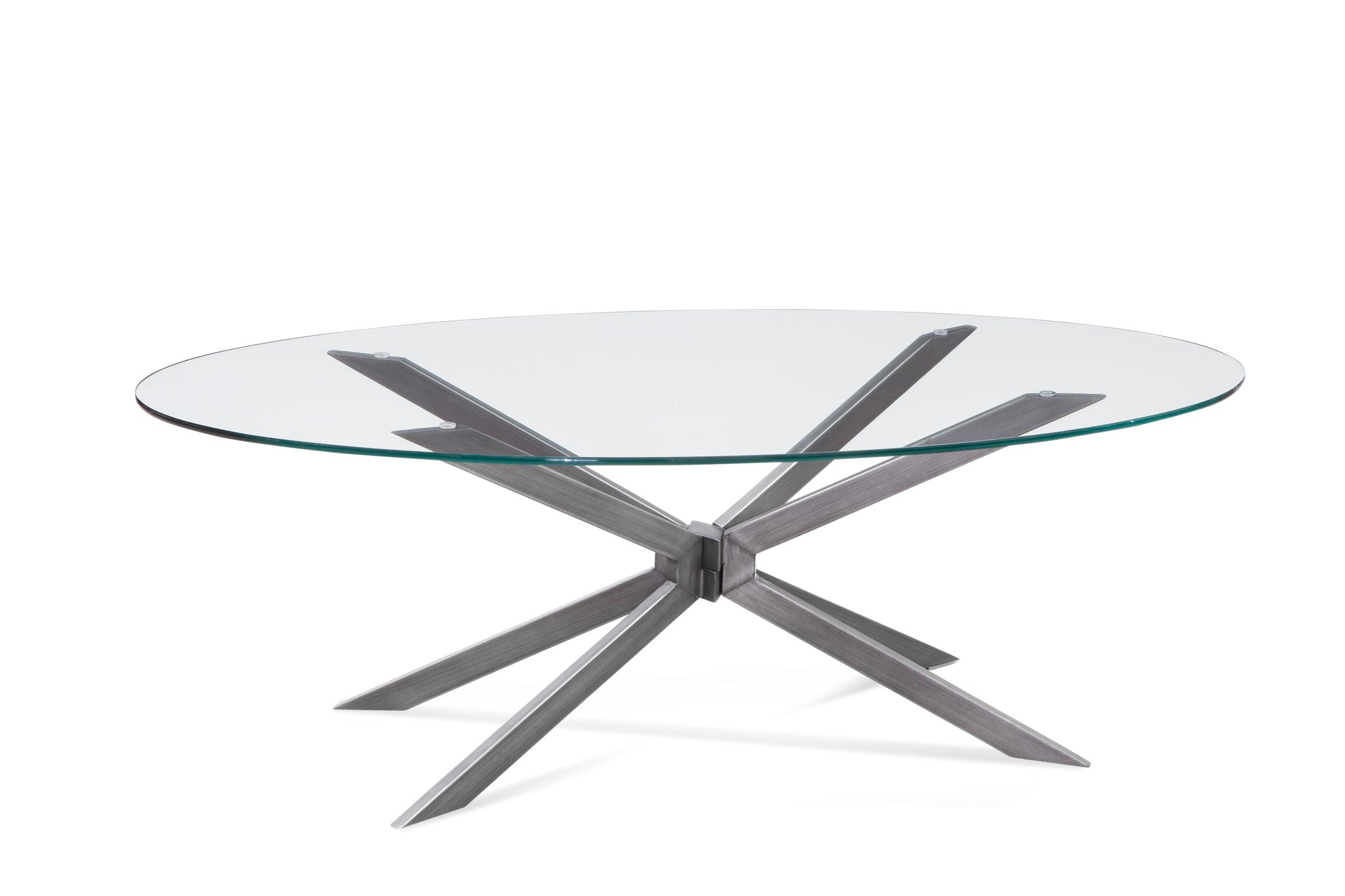 Deen - Clear Oval Glass Top - Clear