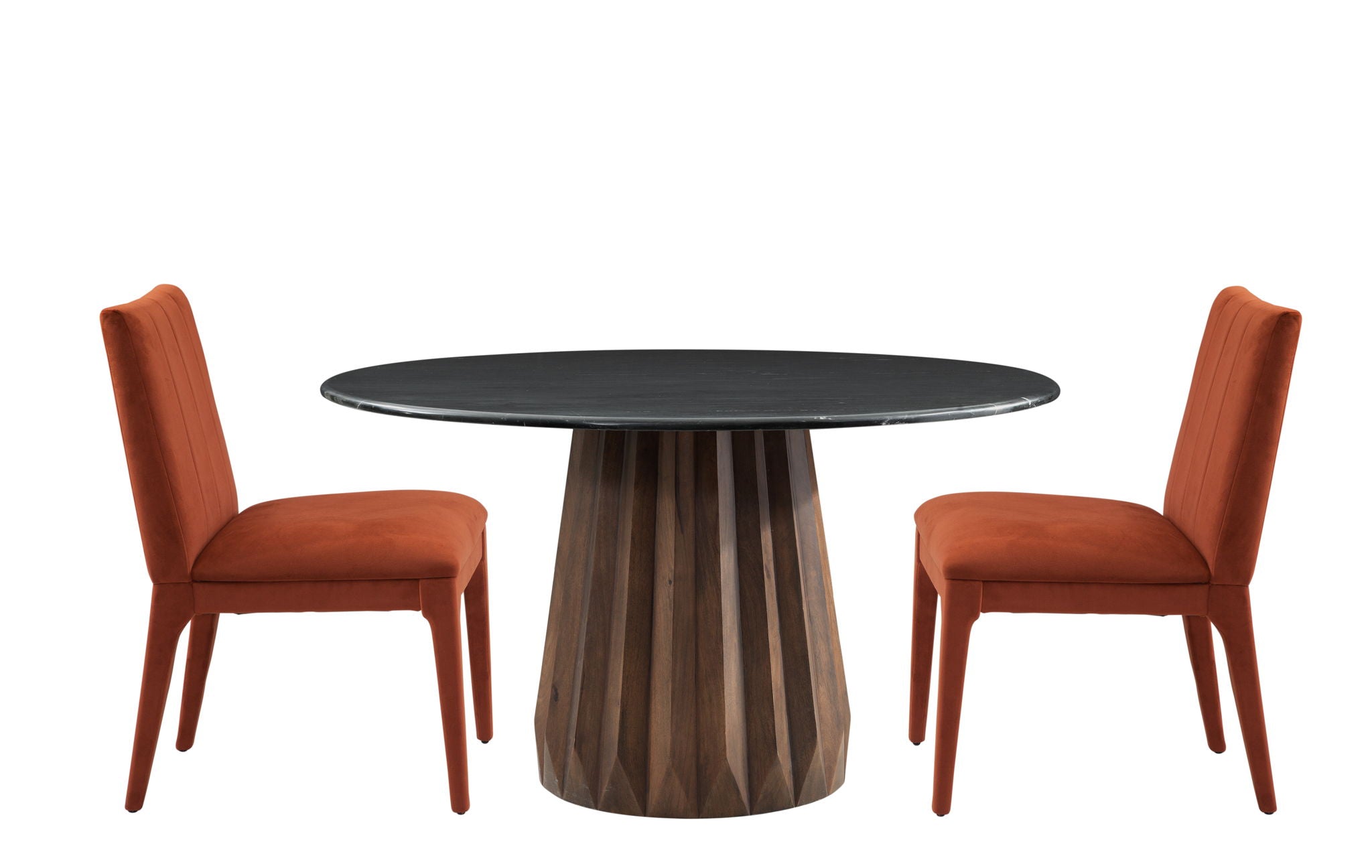 Jennings - Dining Table Base - Royal Brown Mango