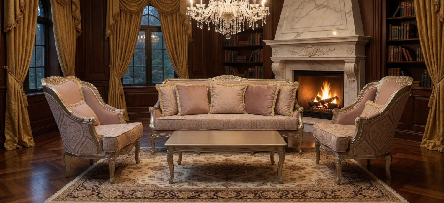 Classical Bader Formal Living Room Set