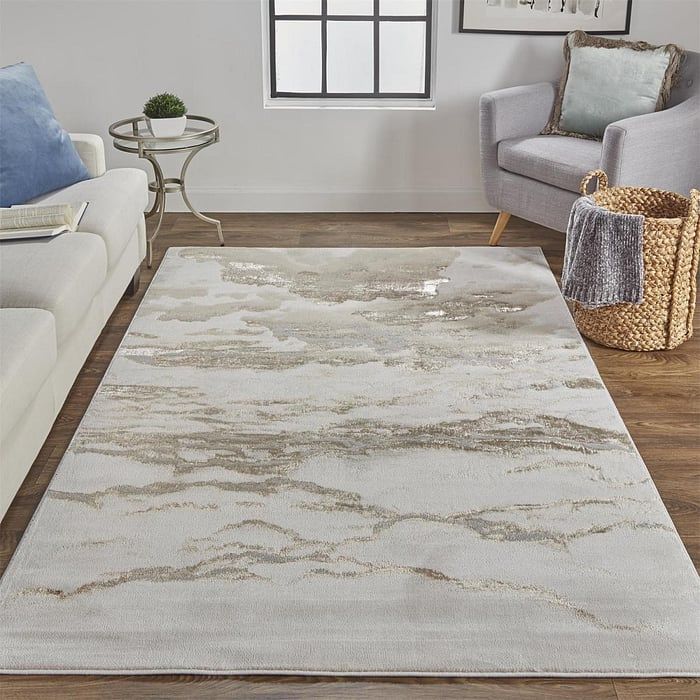 AURA Collection - 3727F Beige/Gold