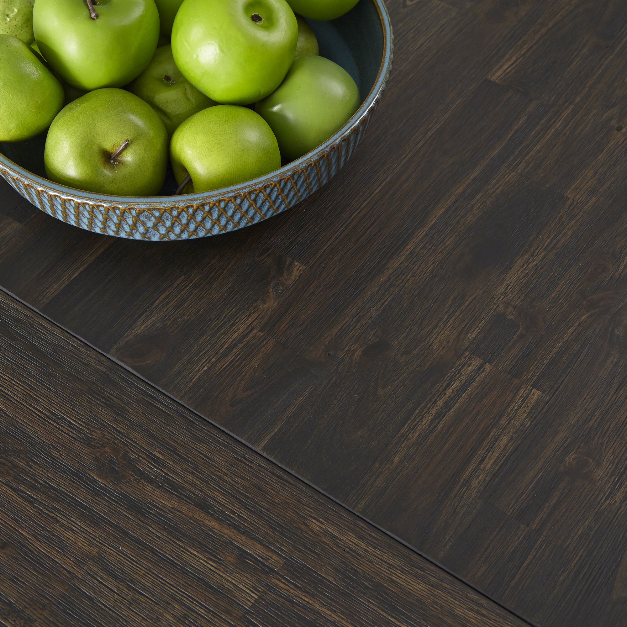 Double Bridge - Trestle Table - Dark Chestnut