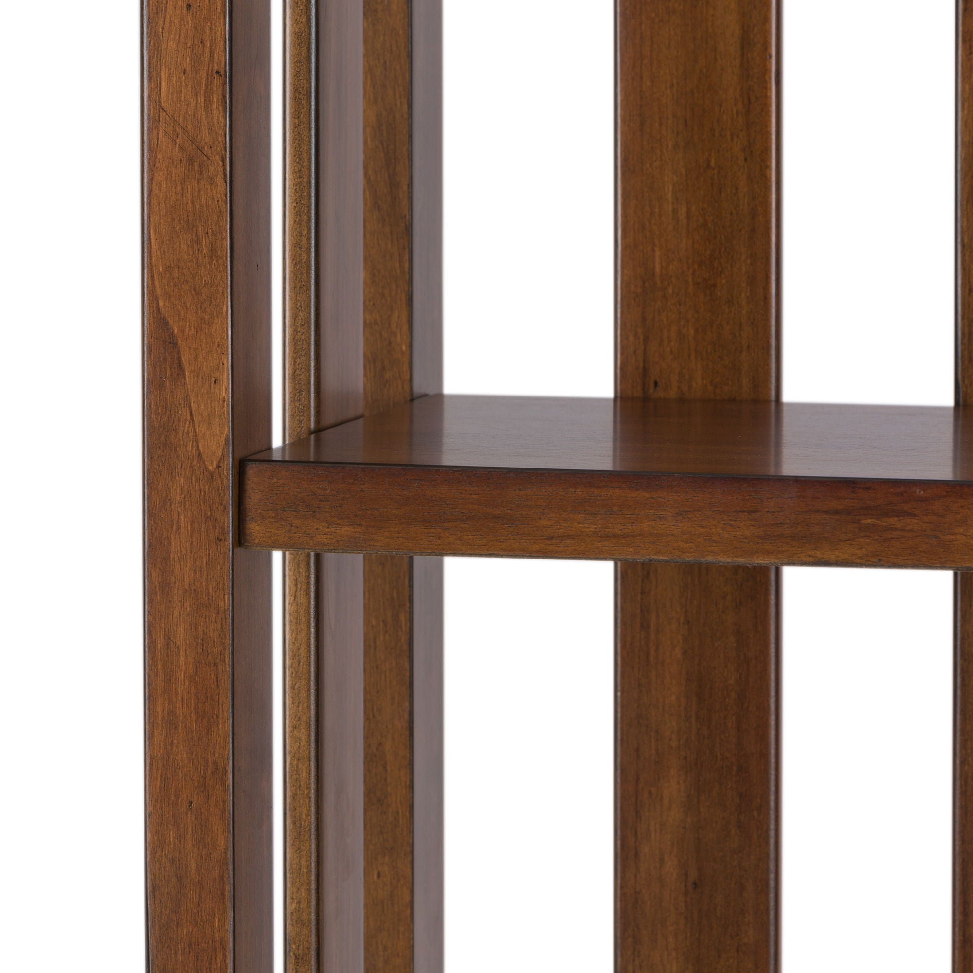 Arlington House - Open Bookcase - Cobblestone Brown