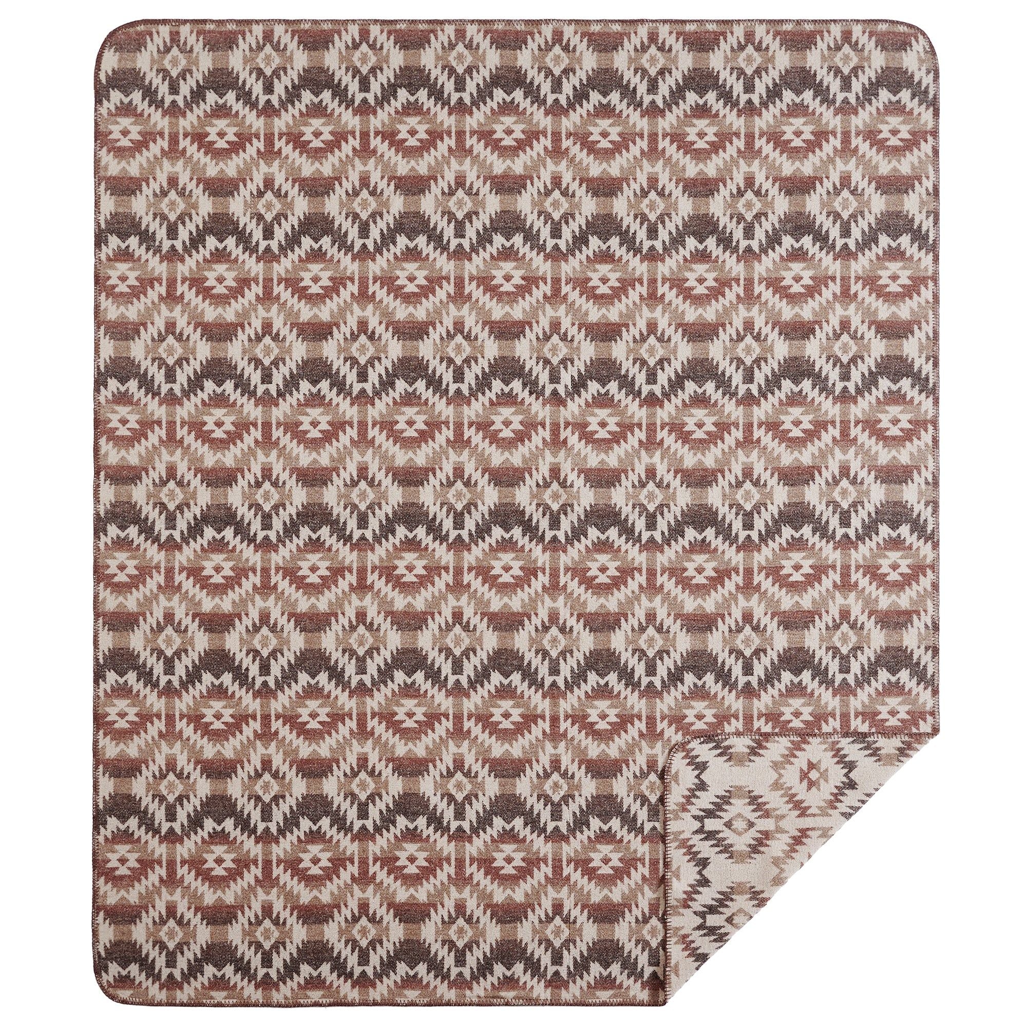 Mesa - Full/Queen Wool Blend Blanket - Multi Color