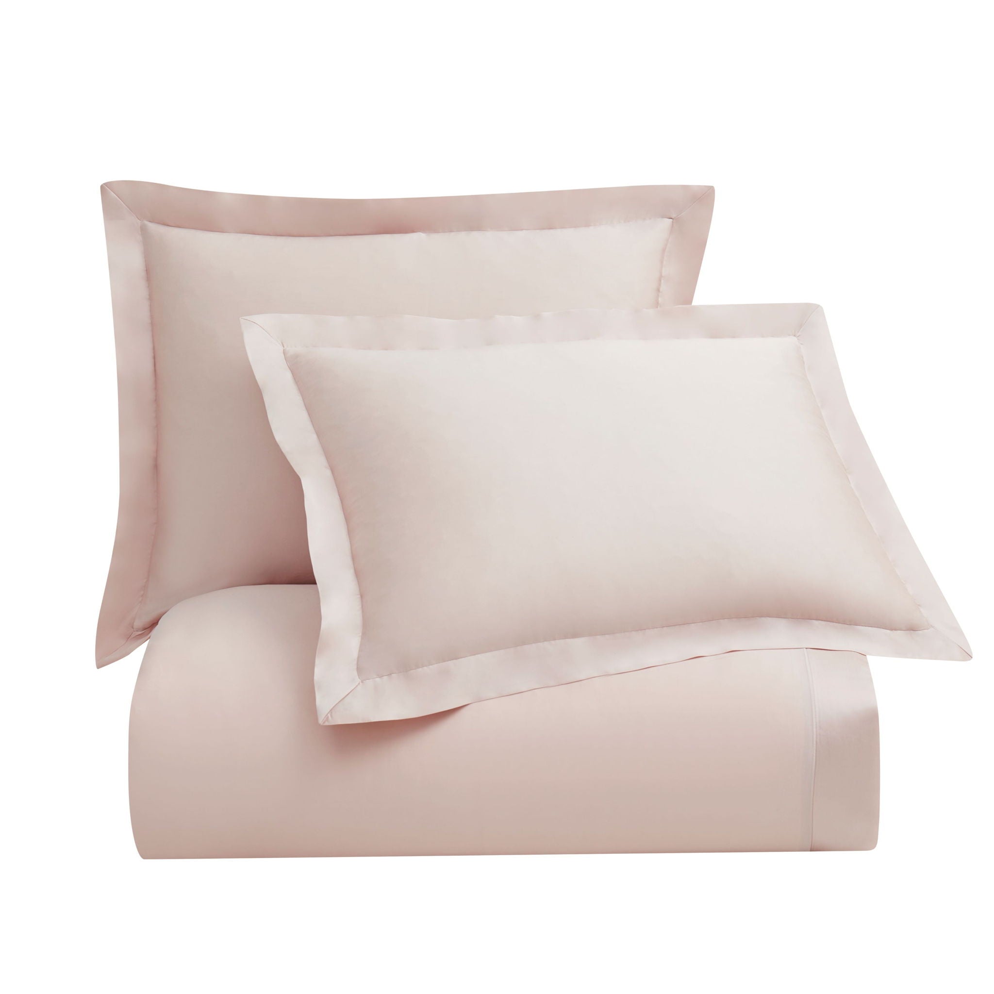 Lyocell - King Eucalyptus Duvet Cover Set (Set of 3) - Blush