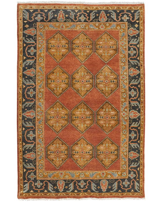 USTAD Collection - 6111F Rust/Charcoal