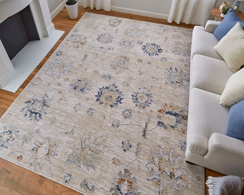 PASHA Collection - 39M9F Beige/Blue