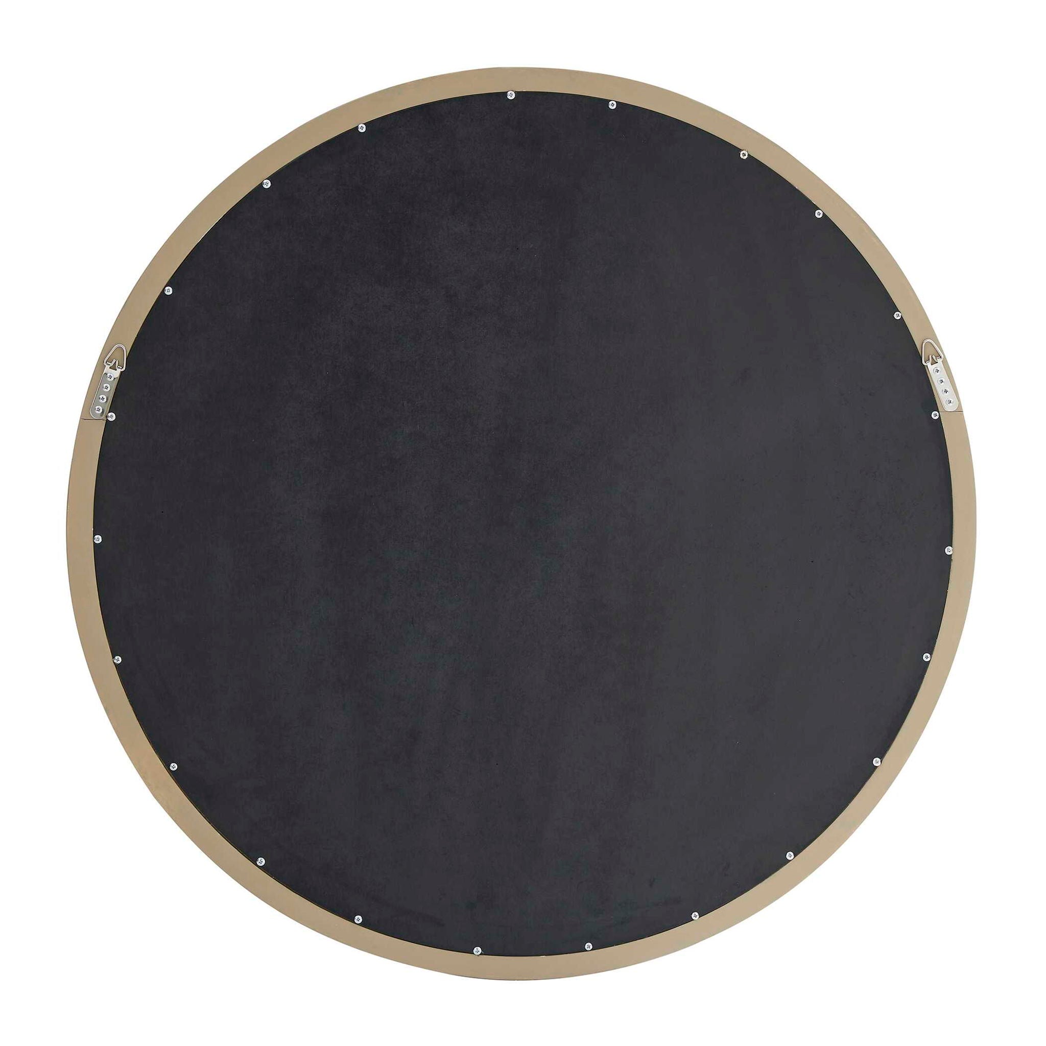 Landry - Round Mirror - Light Wood
