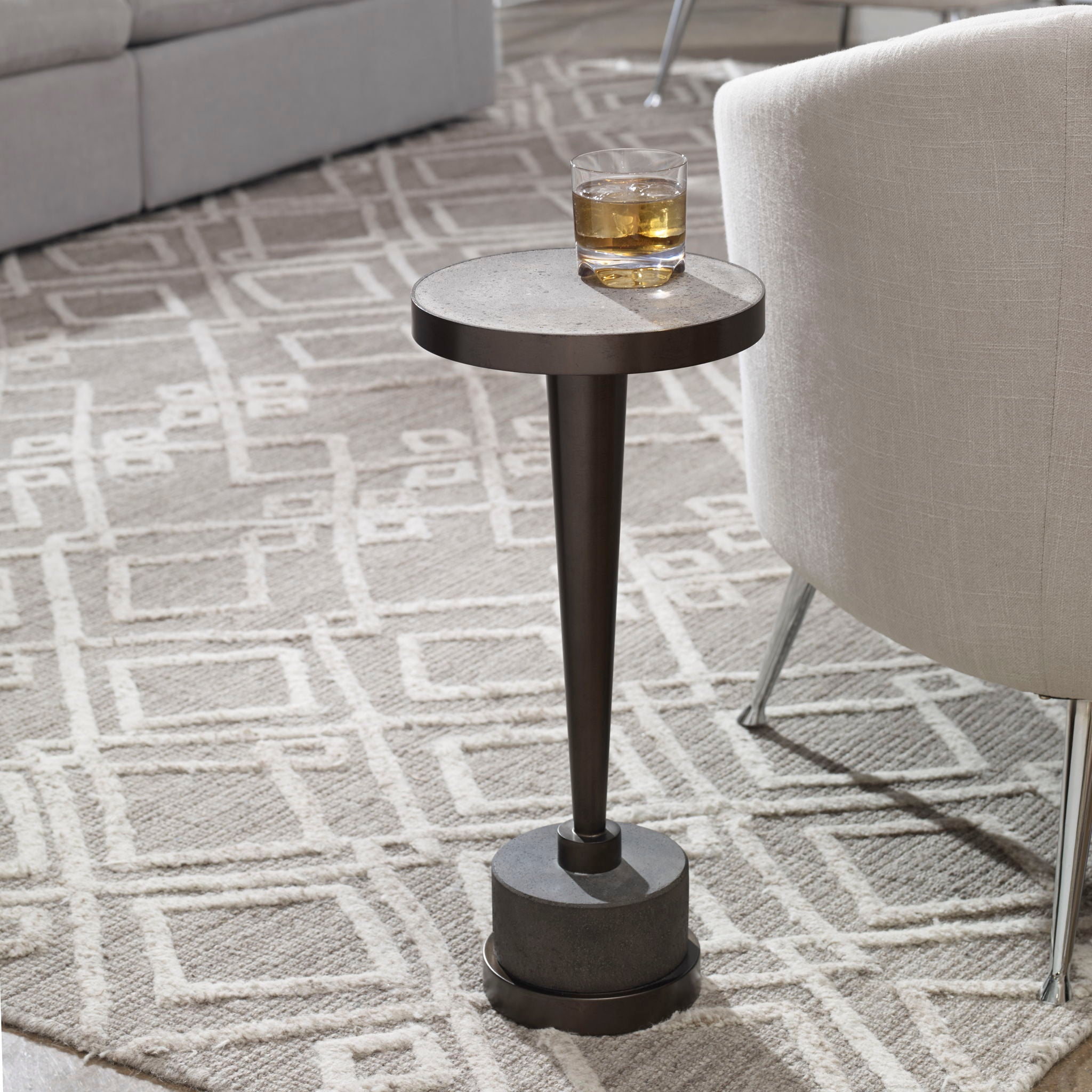 Masika - Accent Table - Bronze