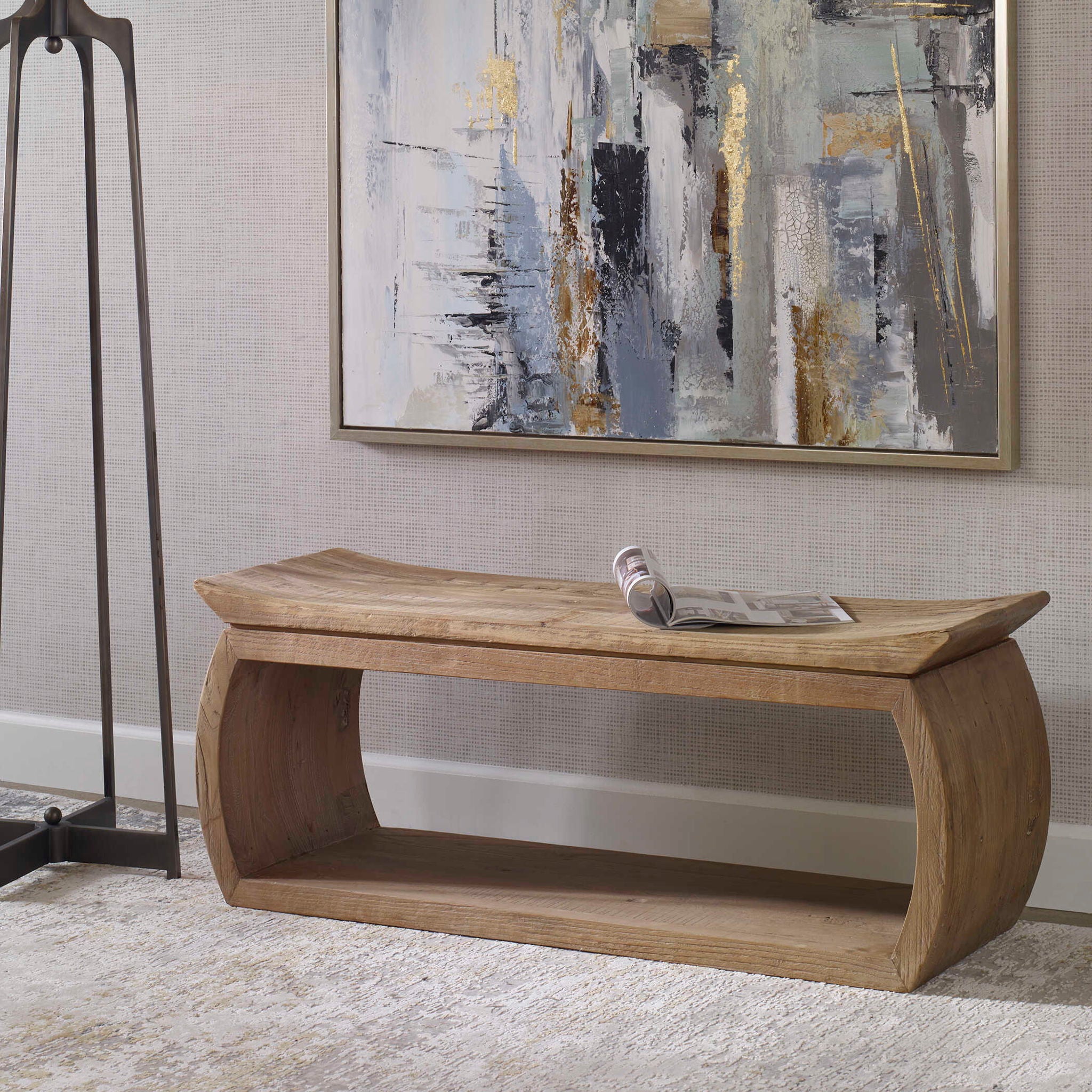 Connor - Reclaimed Wood Bench