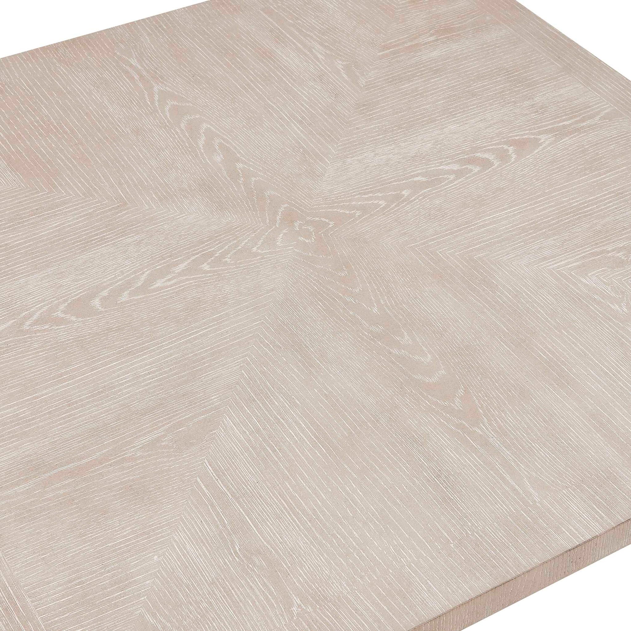 Noval - Square Dining Game Table - White / Woodtone